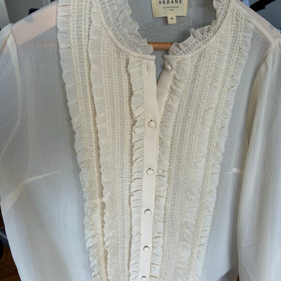 NWOT- Sezane Chemise Gasby - Picture 2 of 10